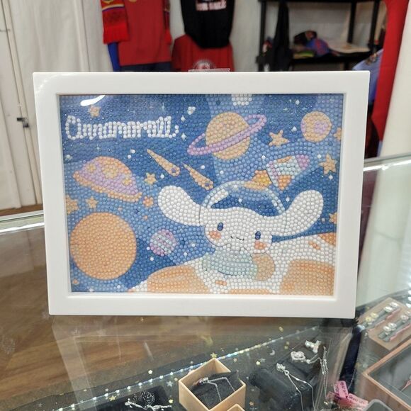 Brand New DIY Kuromi & My Melody Diamond Beads Art With Frame - Picture 8 of 8